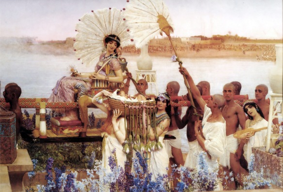 1904_Lawrence_Alma-Tadema_-_The_Finding_of_Moses