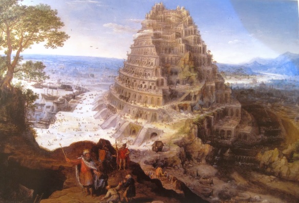babel12_Lucas Van alckenborch. La torre de Babel. 1595